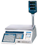 Весы с печатью этикеток CAS LP-06R ver. 1,6 со стойкой